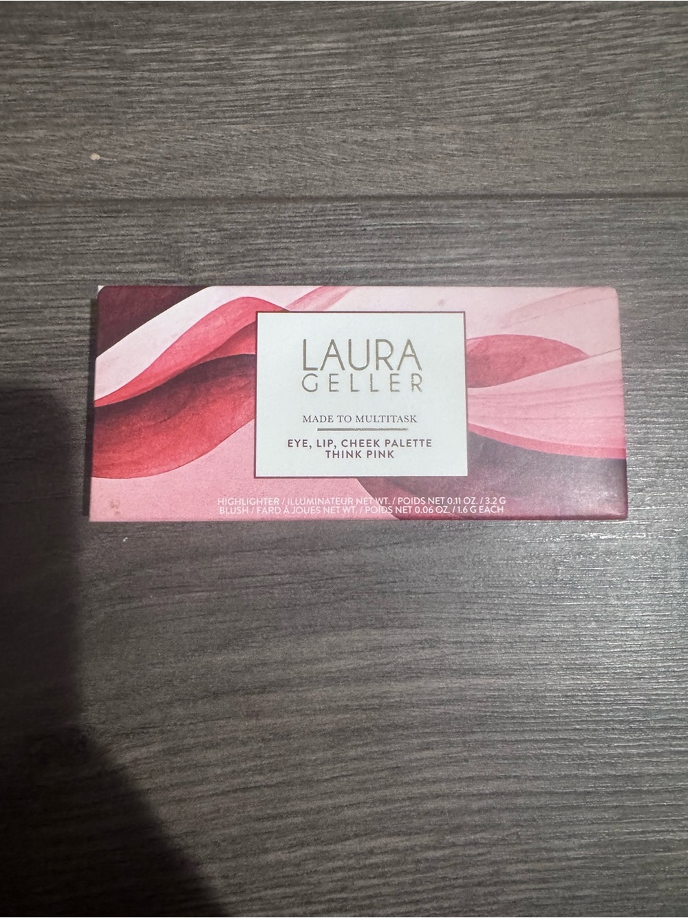 Laura Geller Think Pink Eye, Lip & Cheek Palette - Pink and Rose Tones